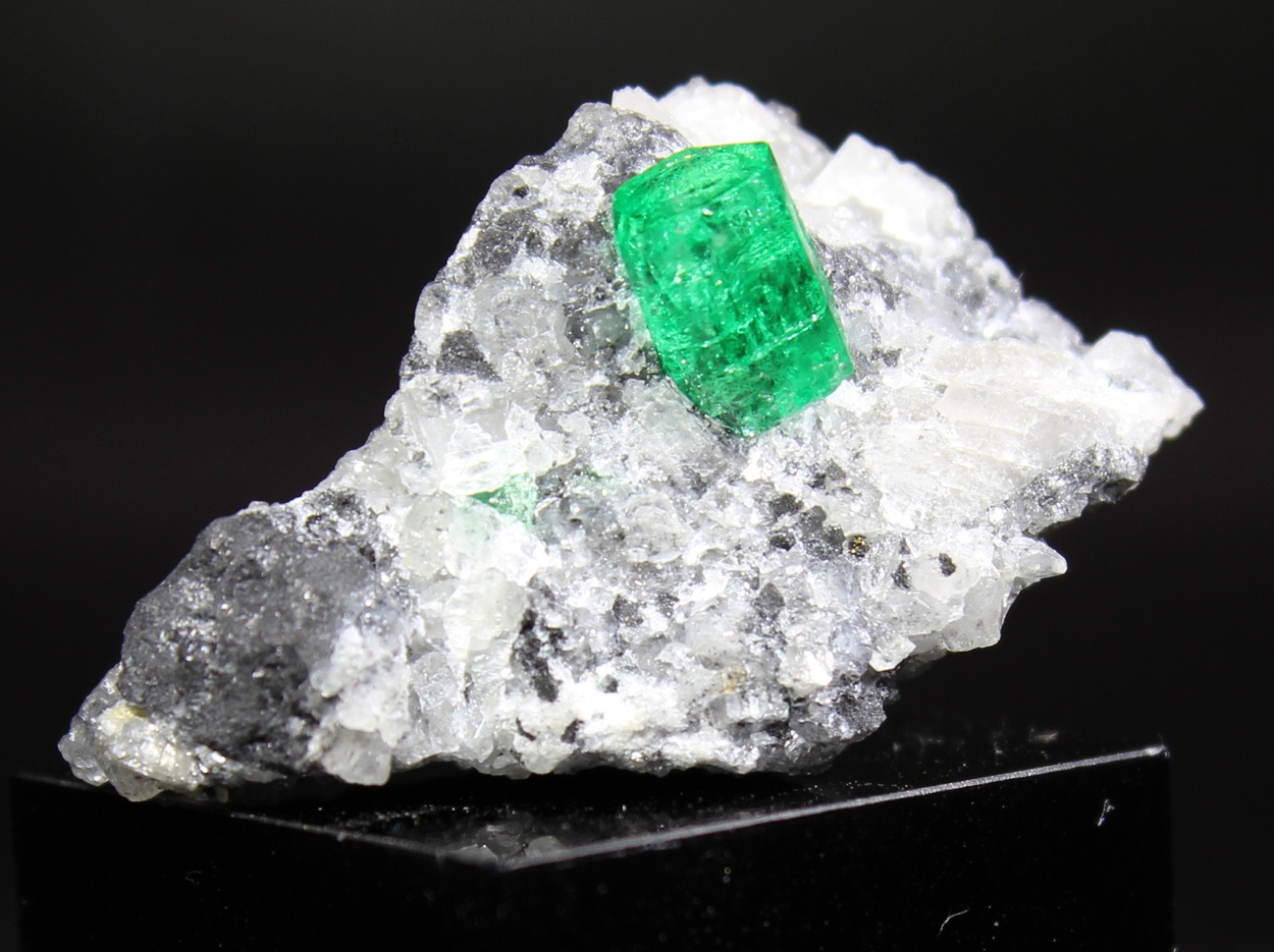2 - Smaragd auf matrix - coscuez mine kolumbien Smaragd aus Kolumbien