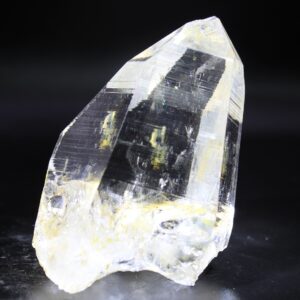 Clear rock crystal from the Peña Blanca Mine in Colombia