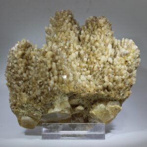 Calcite scalenohedra from Briloner Hartsteinwerke Quarry Germany