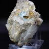 Pale blue euclase crystals on calcite matrix from the Chivor District, Colombia
