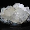 Calcite with apophyllite on volcanic matrix from Jalgaon, India