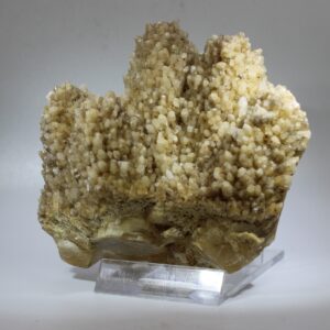 Alternative view of Calcite Scalenohedra from Briloner Hartsteinwerke Quarry, Germany