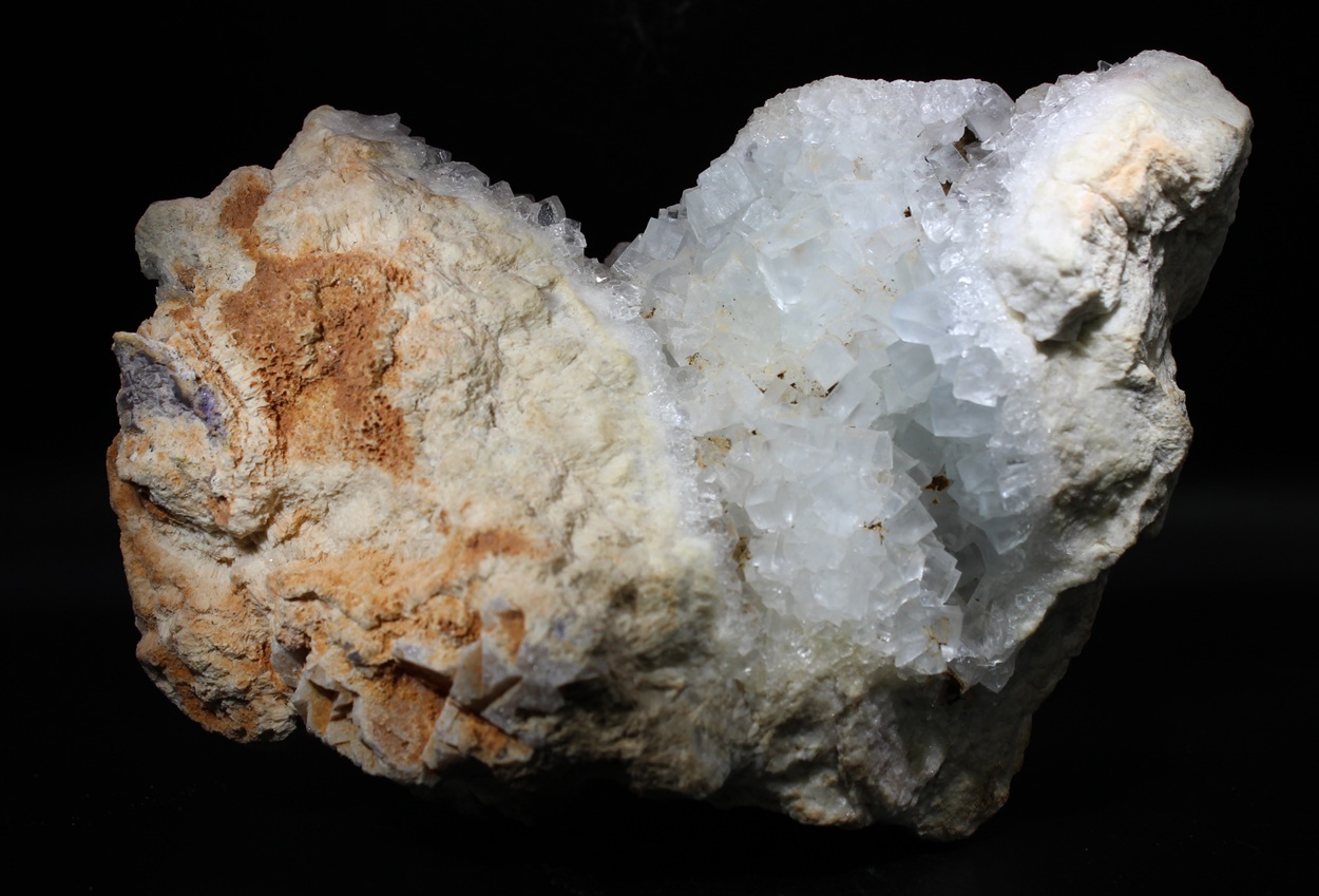 Large cabinet fluorite specimen from the Clara Mine near Oberwolfach
