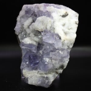 Blassviolette Fluoritwürfel aus Berbes Asturien