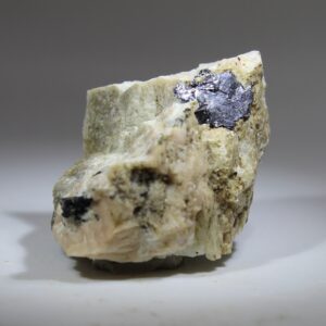 Platy silvery-gray molybdenite from Saga II Norway