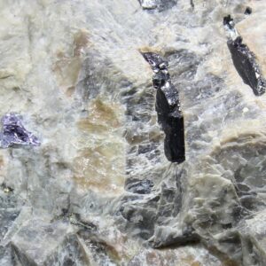 1.2 cm zirconolite crystal from Håkestad Quarry Norway
