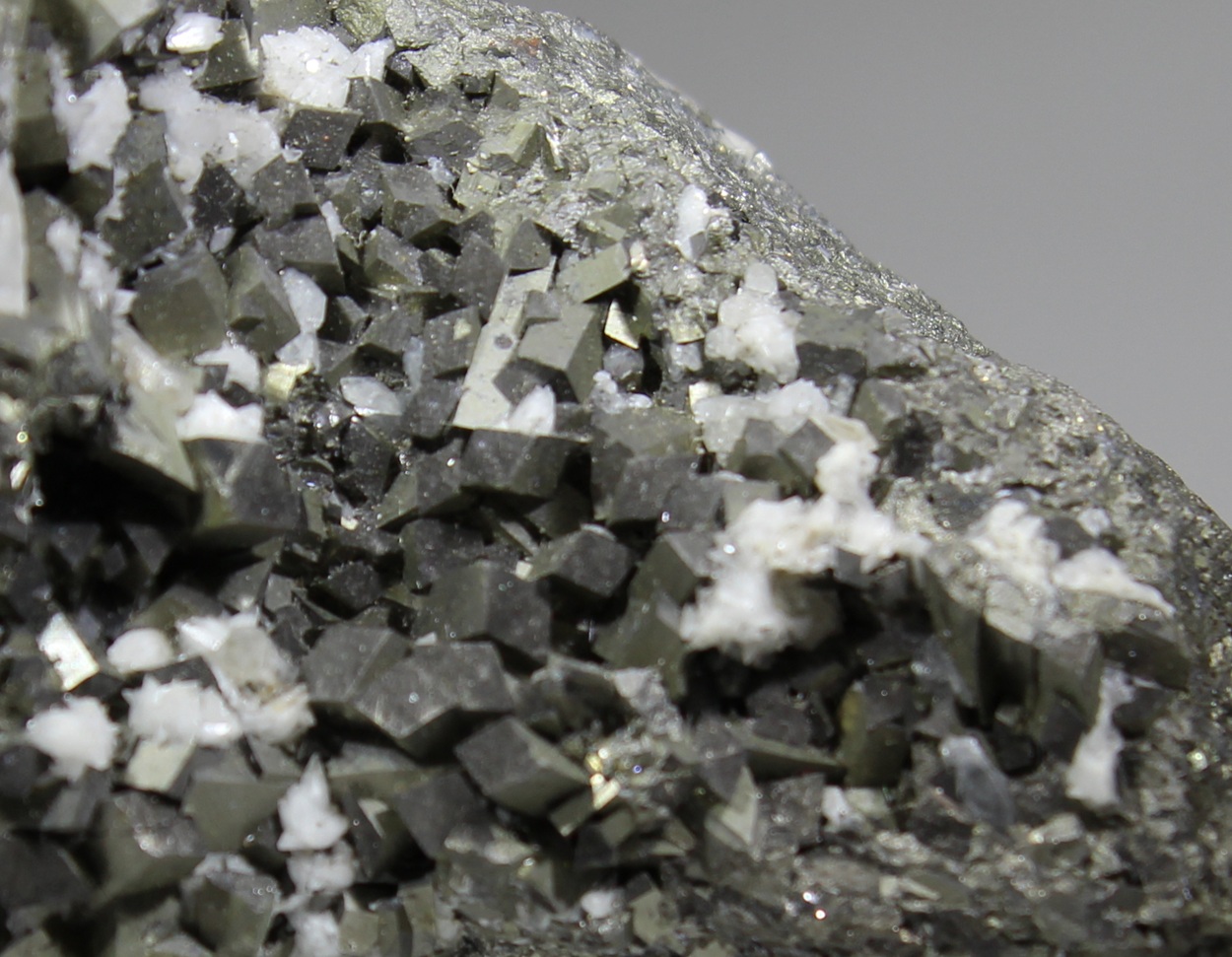 Detail of arsenopyrite crystals from Mina Noche Buena Mexico