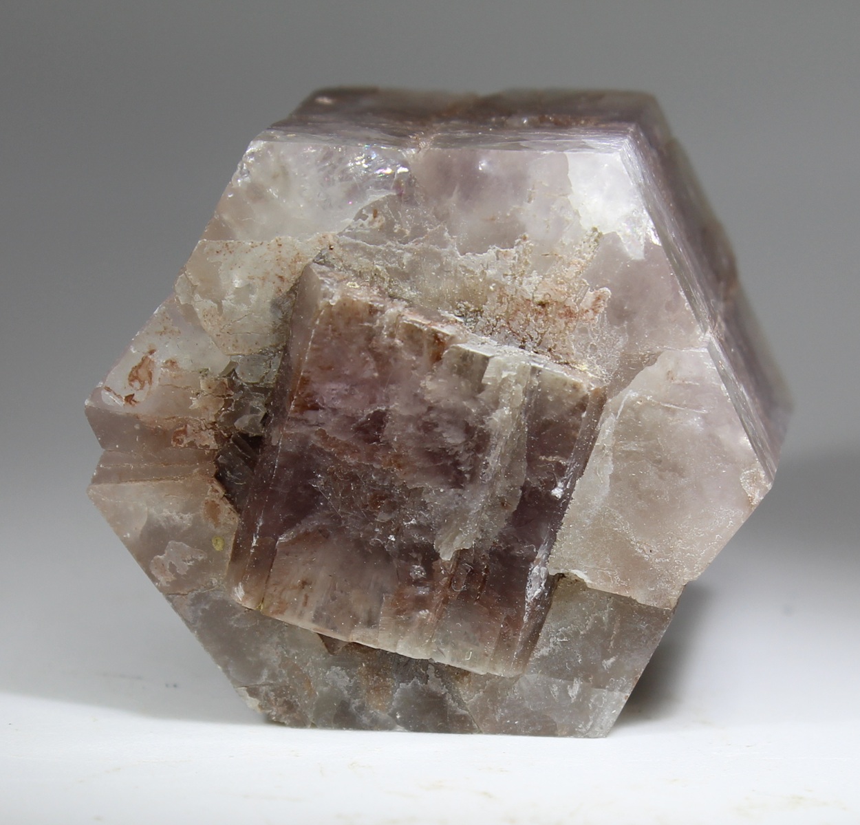 Pseudohexagonaler Aragonit-Kristall aus Minglanilla Spanien