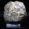 Hyalite glass opal from Valeč Bohemia with colorless and ochre aggregates on dark matrix