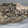 Rauchquarz mit Orthoklas aus Fuglemyr Norwegen auf granitischer Matrix