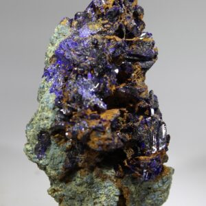 Lustrous Azurite crystals on matrix from Touissit Morocco