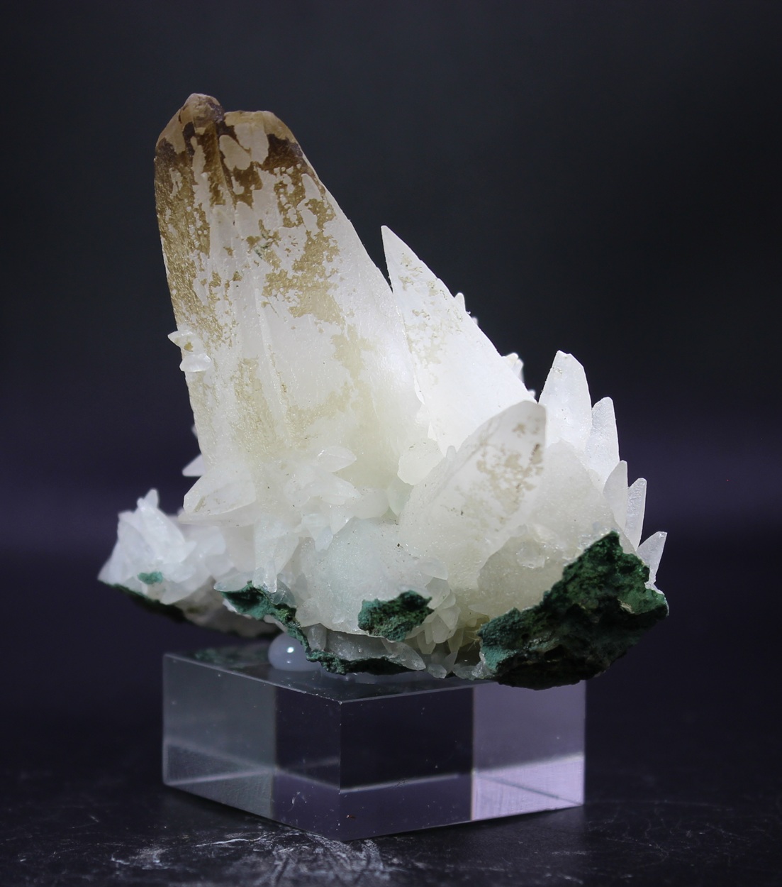 Back view of Calcite specimen from Iraí Brazil